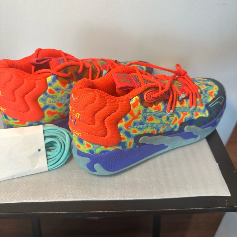 Puma Vibrant Multicolor Athletic Shoes - Picture 5 of 7